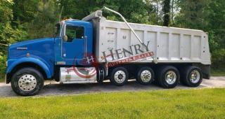 2013 Kenworth W900 Quad Axle Dump Truck