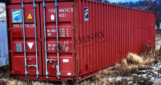 (2) 40 ft Conex Box Containers