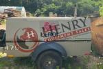 1998 LeROI Q175JD-E Portable Air Compressor