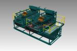 2010 Deltank Twin 4'x8' Dewatering Screens
