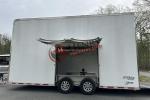 2022 ATC Aluminum 8.5x22 TA Enclosed 24' Stacker Trailer