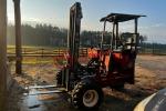 1996 Moffett M5000 Forklift with Trailer