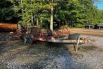 1996 Moffett M5000 Forklift with Trailer
