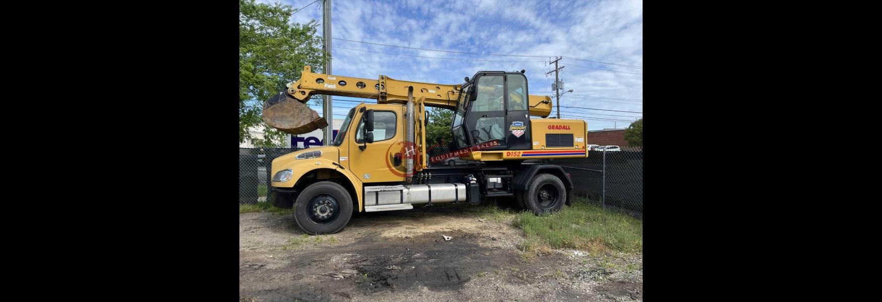 Henry Equipment Sales - 2016 Gradall D152 Wheel Excavator