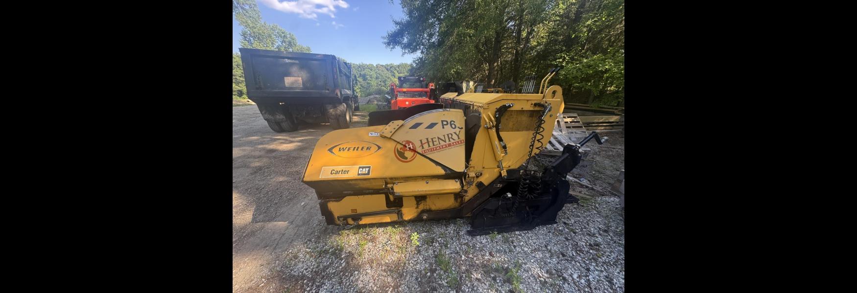 Henry Equipment Sales - 2019 Weiler P65 Paver