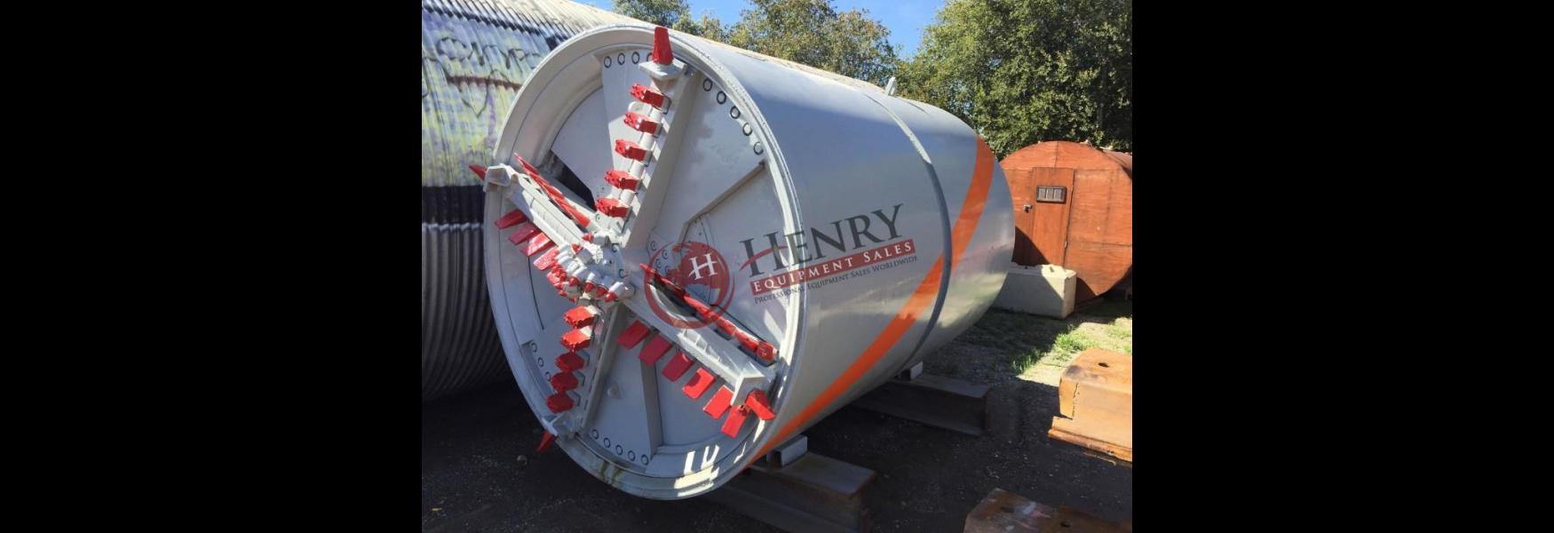 Henry Equipment Sales - Lovat 108" M100 Series 1600 TBM with Pipejacking System