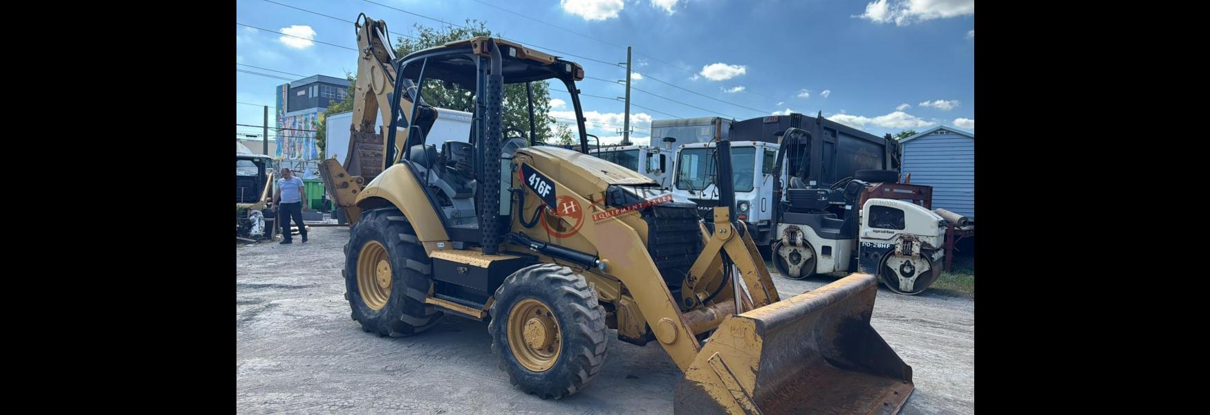 Henry Equipment Sales - 2013 Caterpillar 416F Backhoe (4x4)
