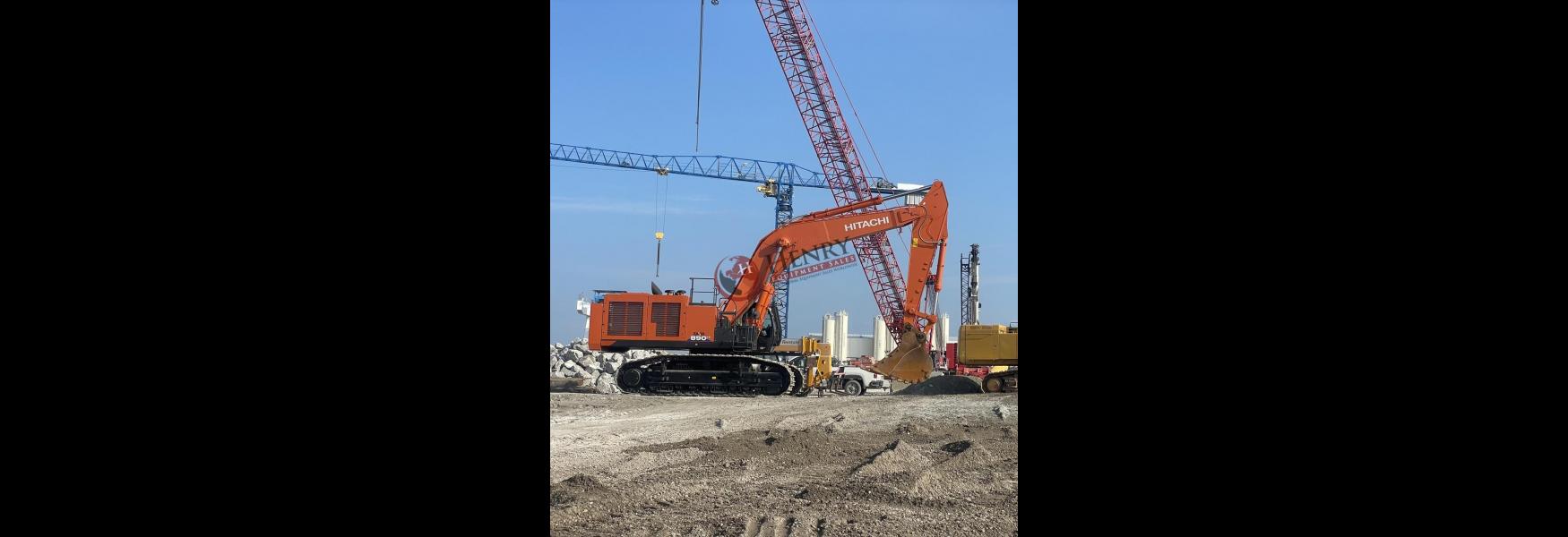 Henry Equipment Sales - 2023 Hitachi ZX890LC-6 Excavator