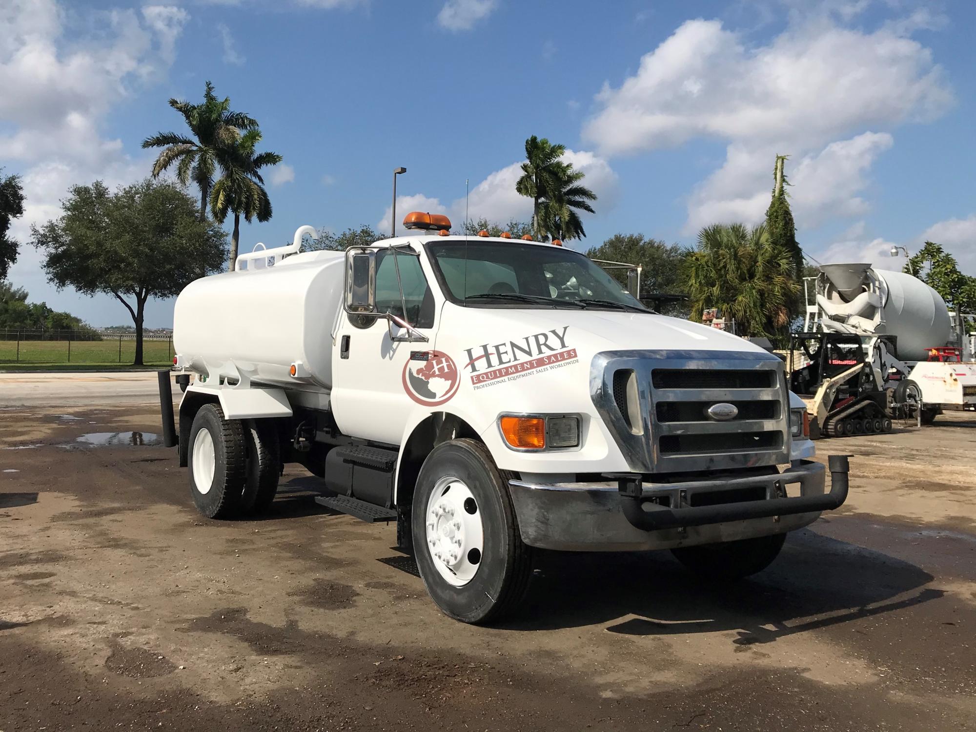 07 Ford F650 Water Truck 1671 Henry Equipment Sales