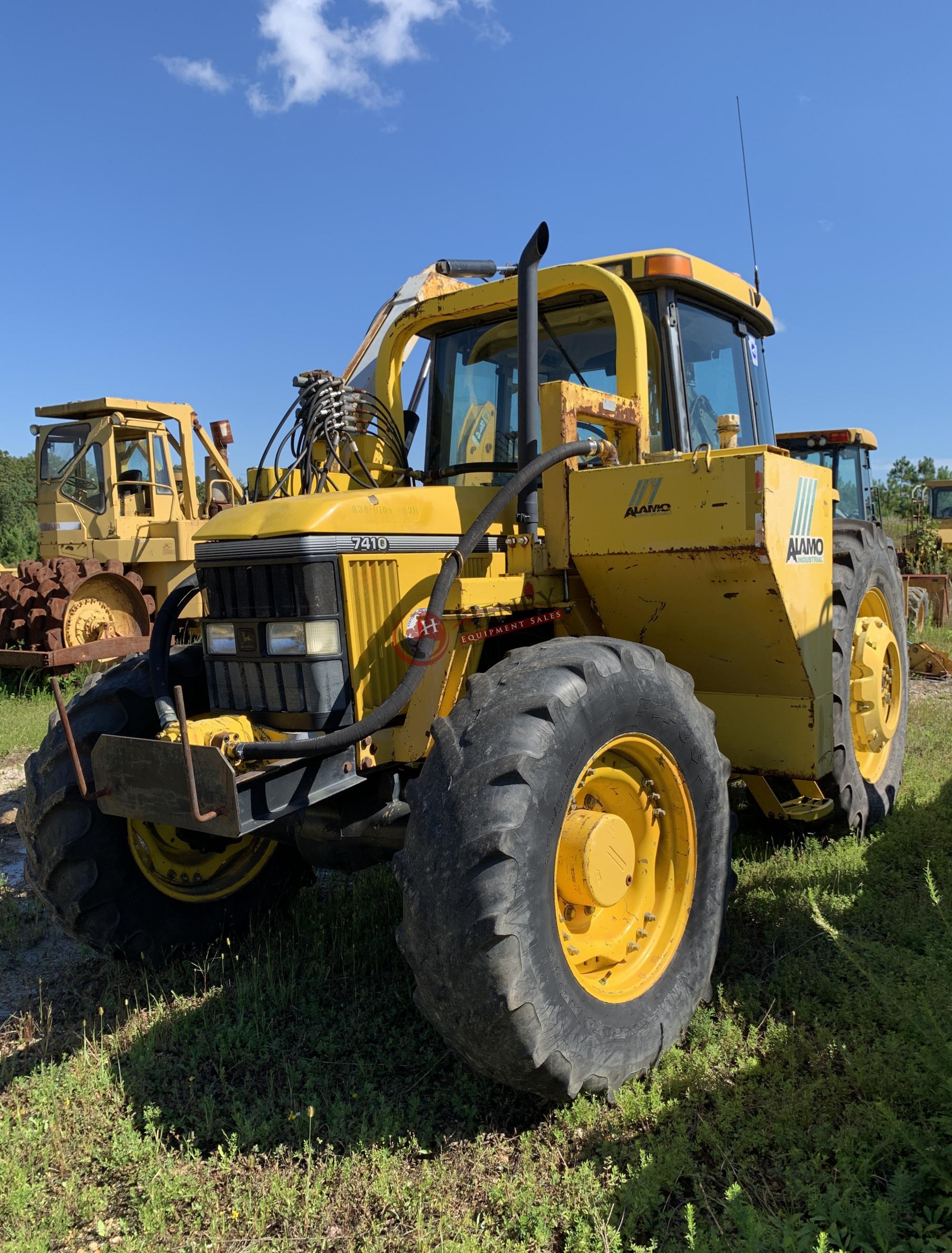 John Deere 7410 Tractor w/Alamo Mower (2021) Henry Equipment Sales John Deere 7410 Tractor w/Alamo Mower (2021) Henry Equipment Sales